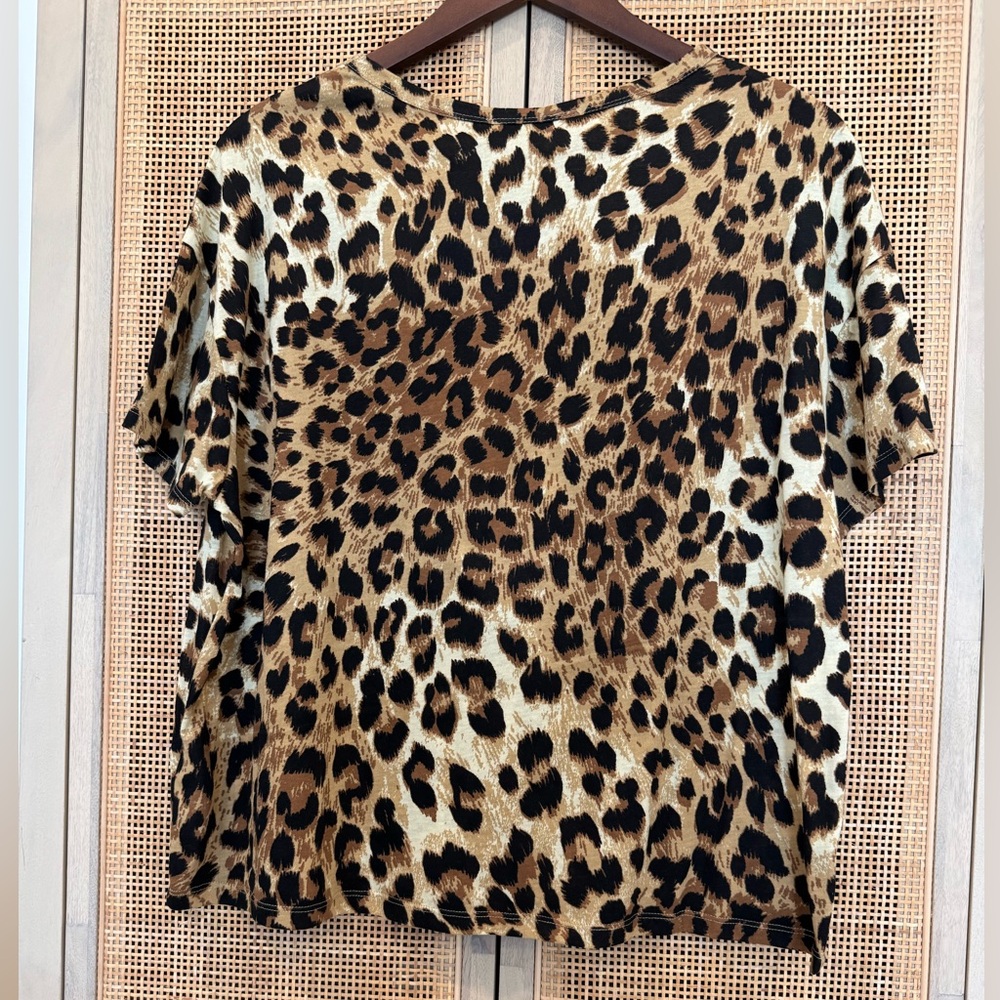 Zara Animal Print Tee, Large, NWT, Free Jewelry Gift Included! - Picture 6 of 6